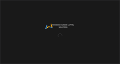 Desktop Screenshot of myanmarhumancapital.com