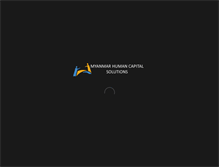 Tablet Screenshot of myanmarhumancapital.com